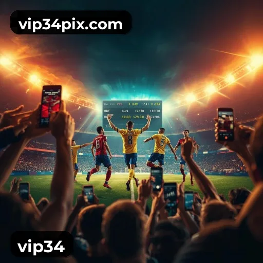 Aplicativo móvel vip34 para iOS e Android
